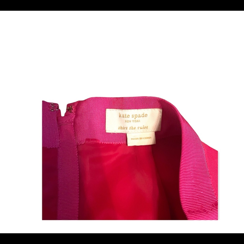 Kate Spade | Wool pencil skirt | Fuchsia | Size 6 - Picture 10 of 10